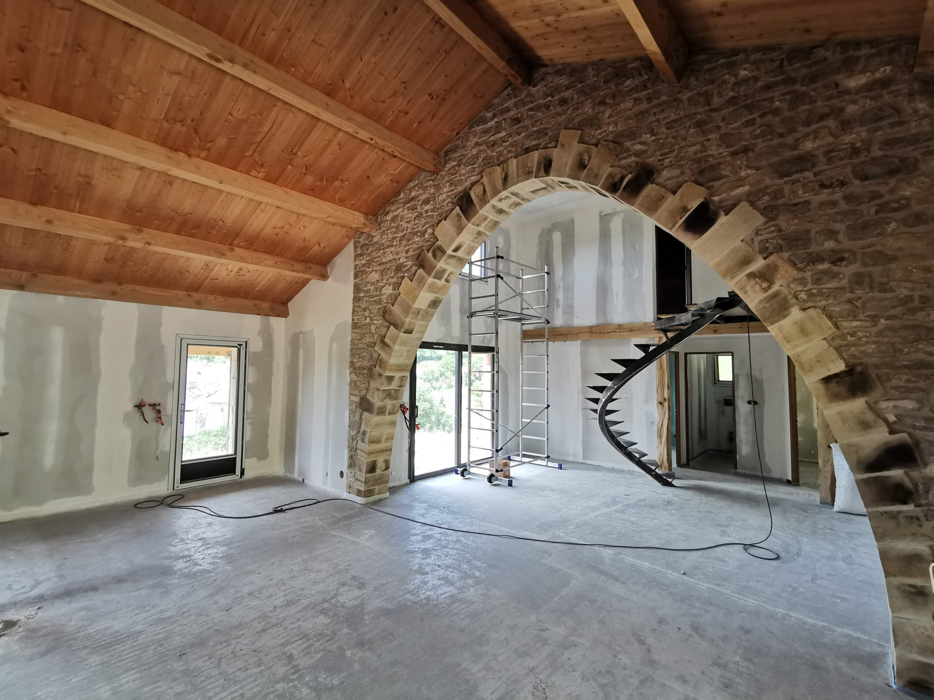 Réalisation artisanale - Arche en pierre